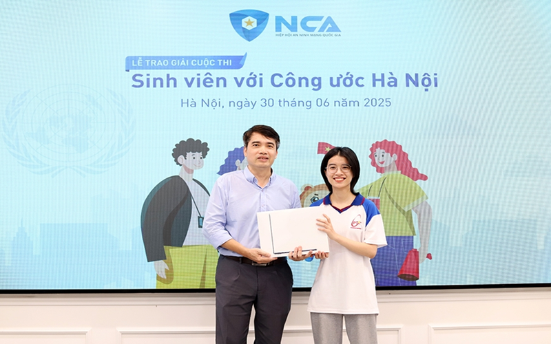 Công bố kết quả và trao giải cuộc thi “Sinh viên với Công ước Hà Nội”