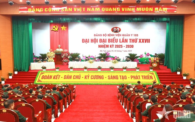 Bệnh viện Quân y 103 hướng tới đột phá, nâng tầm y đức, xứng danh đơn vị anh hùng