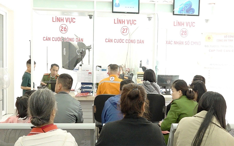 Lâm Đồng bố trí 41 trạm cấp căn cước, định danh điện tử cho công dân