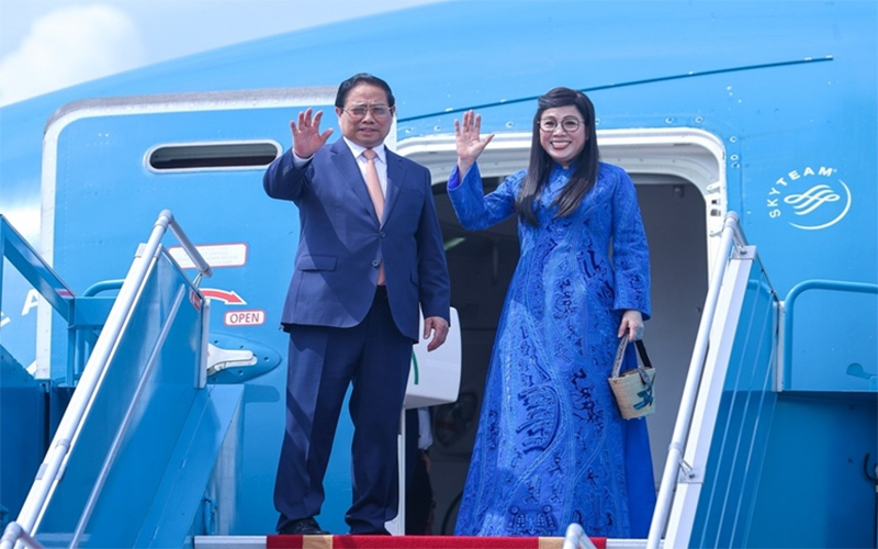 Thủ tướng Phạm Minh Chính lên đường dự Hội nghị Thượng đỉnh BRICS mở rộng tại Brazil