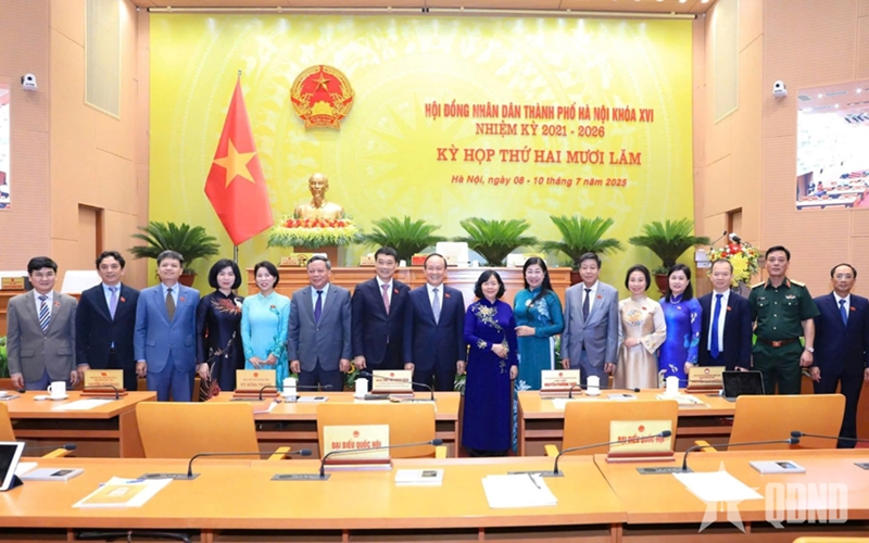 Hà Nội: Khai mạc Kỳ họp thứ 25 Hội đồng nhân nhân thành phố khóa XVI