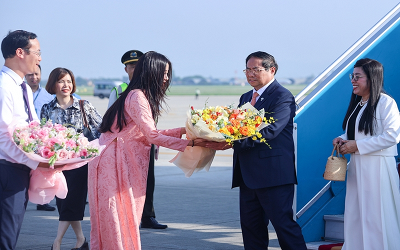 Thủ tướng Phạm Minh Chính và Phu nhân về tới Hà Nội, kết thúc tốt đẹp chuyến công tác tại Brazil