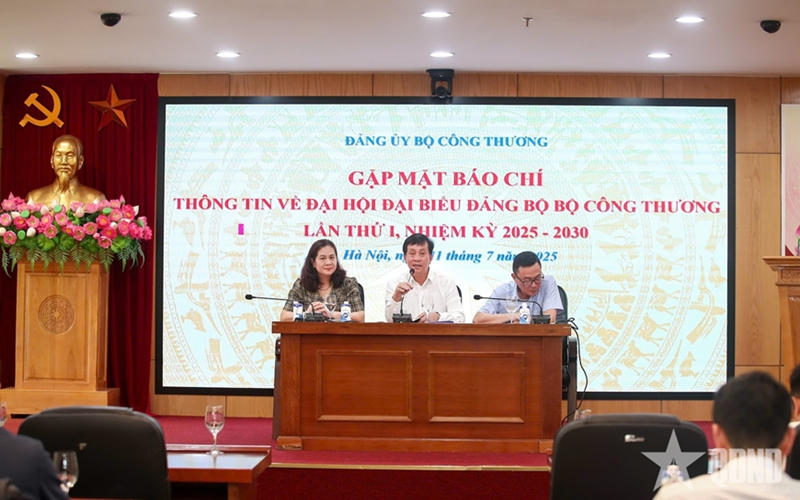 Đảng bộ Bộ Công Thương sẵn sàng cho đại hội nhiệm kỳ 2025-2030
