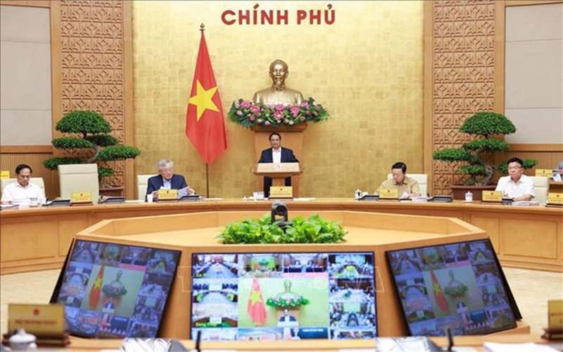 Nghị quyết phiên họp Chính phủ thường kỳ tháng 6-2025 và Hội nghị trực tuyến Chính phủ với địa phương