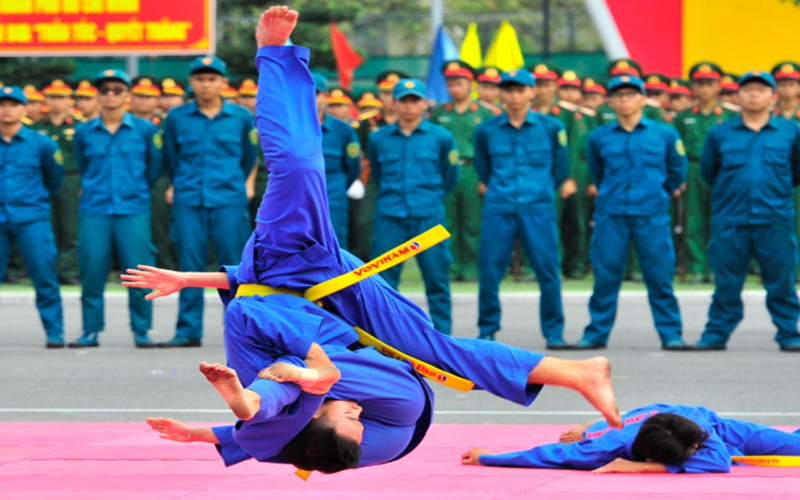 Sôi nổi phong trào luyện võ Vovinam