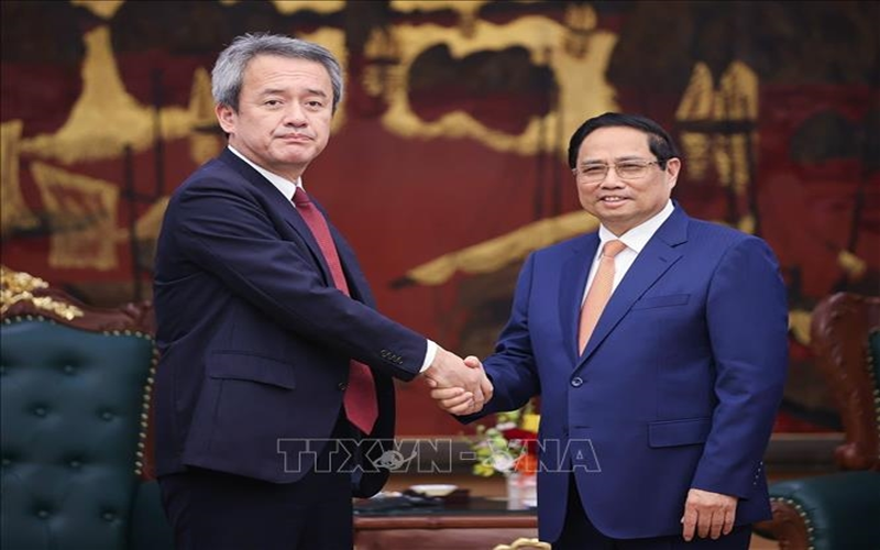 Thủ tướng Chính phủ Phạm Minh Chính tiếp Tổng giám đốc Tập đoàn Marubeni, Nhật Bản