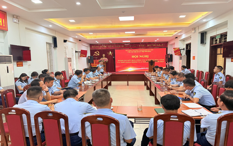 Quản lý thị trường thành phố Hà Nội: Đánh giá kết quả công tác 6 tháng đầu năm và triển khai nhiệm vụ 6 tháng cuối năm 2025