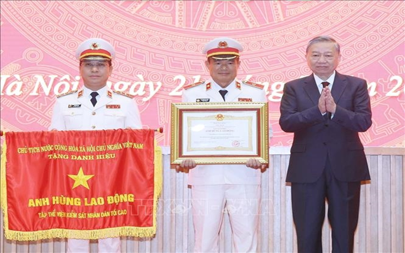 Tổng Bí thư Tô Lâm: Ngành Kiểm sát nhân dân góp phần kiến tạo xã hội kỷ cương, công bằng, dân chủ, văn minh