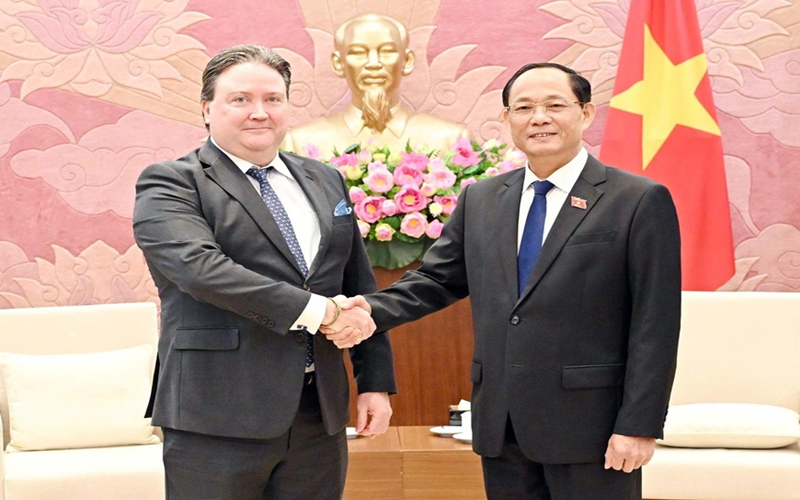 Phó chủ tịch Quốc hội Trần Quang Phương tiếp Đại sứ Hoa Kỳ tại Việt Nam