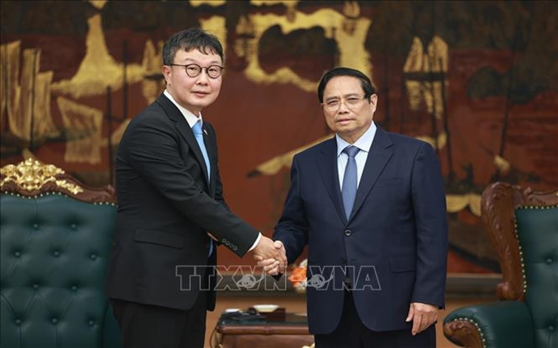 Thủ tướng Phạm Minh Chính đề nghị các Tập đoàn của Hàn Quốc chia sẻ, hợp tác trong lĩnh vực tài sản mã hóa