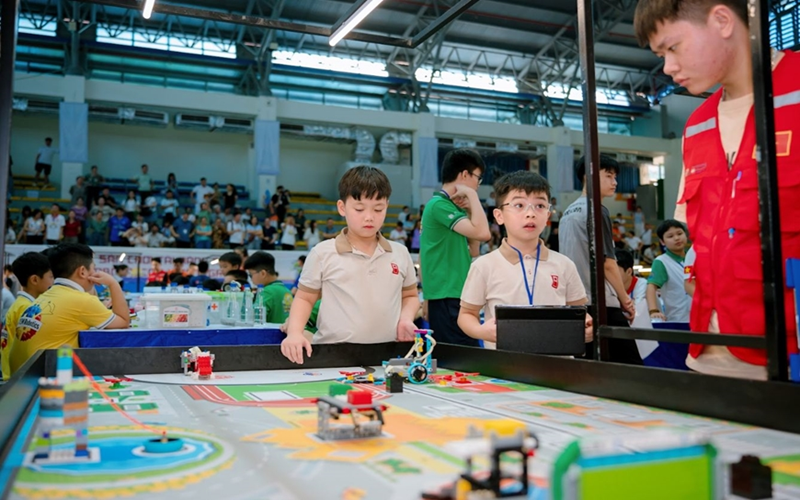 1.235 thí sinh giành vé vào chung kết quốc gia ROBOTACON WRO 2025