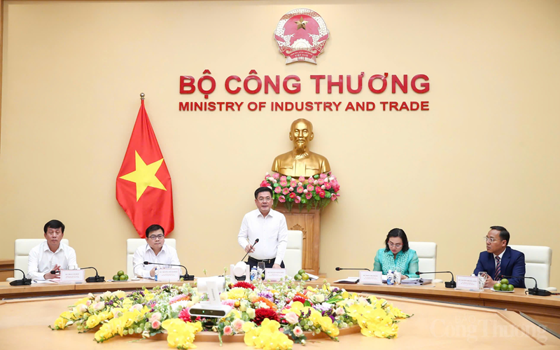Bộ Công Thương làm việc với Sở Công Thương và Chi cục QLTT 34 tỉnh, thành phố