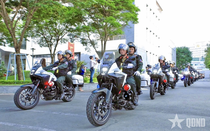 Công an TP Hồ Chí Minh ra quân cao điểm trấn áp tội phạm, bảo đảm an ninh trật tự