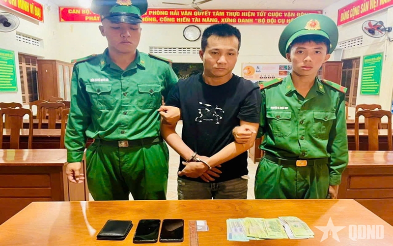 Đồn Biên phòng Hải Vân bắt giữ đối tượng tàng trữ trái phép chất ma túy