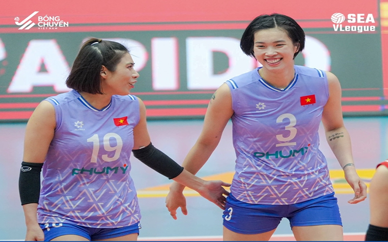 Lịch thi đấu bóng chuyền nữ Việt Nam tại chặng 2 SEA V-League 2025