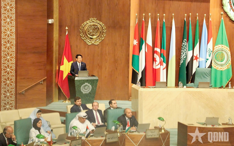 Toàn văn bài phát biểu chính sách của Chủ tịch nước Lương Cường tại Liên đoàn Arab