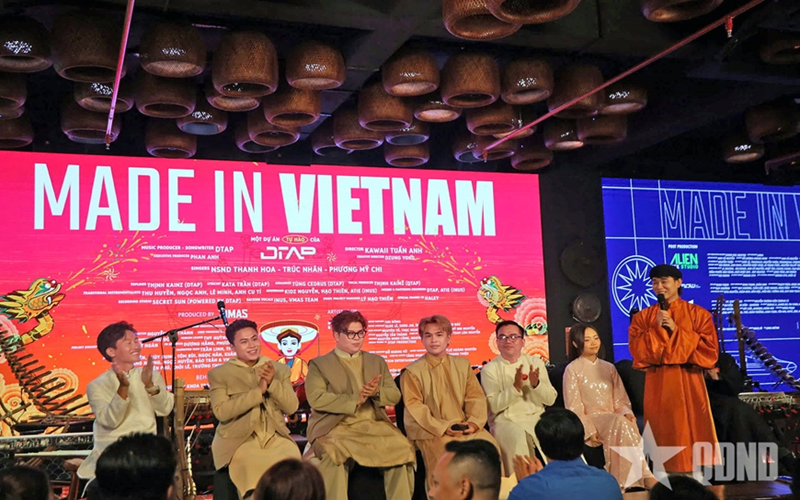 Dự án âm nhạc “Made in Vietnam” với sự tham gia của hơn 100 công dân tiêu biểu