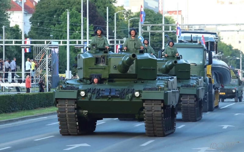 Quân sự thế giới hôm nay (7-8): Vì sao Croatia đưa xe tăng Leopard 2 vào biên chế?