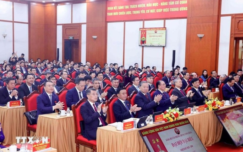 Tổng Bí thư Tô Lâm dự Đại hội Đảng bộ Văn phòng Trung ương Đảng nhiệm kỳ 2025-2030
