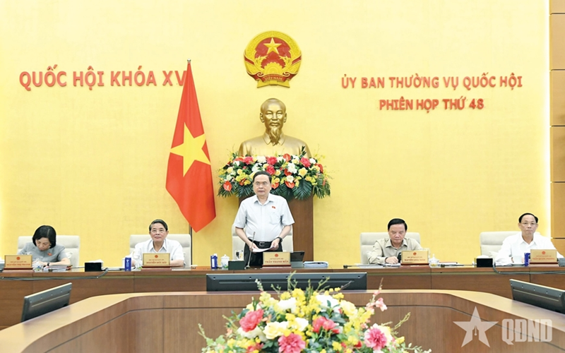 Khai mạc Phiên họp thứ 48 của Ủy ban Thường vụ Quốc hội