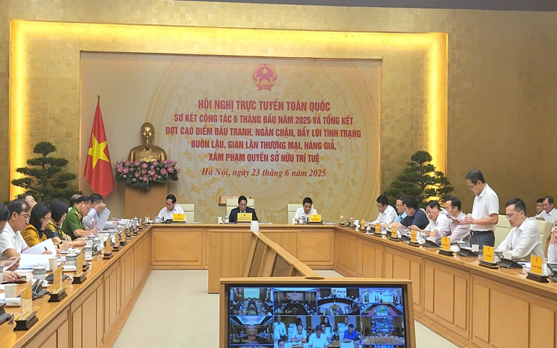 Ban Chỉ đạo 389 quốc gia: Tiến tới chấm dứt, quét sạch tình trạng buôn lậu, gian lận thương mại, hàng giả, xâm phạm quyền sở hữu trí tuệ