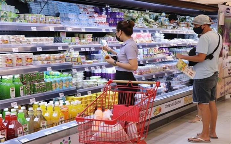 Tổng mức bán lẻ hàng hóa và doanh thu dịch vụ tiêu dùng ước đạt 576,4 nghìn tỷ đồng trong tháng 7