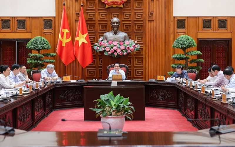 Thủ tướng Phạm Minh Chính chủ trì cuộc họp chuẩn bị tổ chức Đại hội Đảng bộ Chính phủ