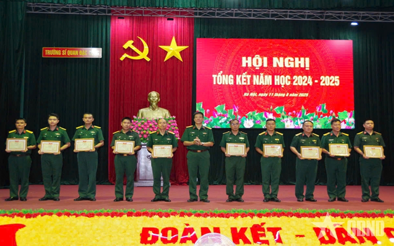 Trường Sĩ quan Đặc công tập trung đổi mới chương trình đào tạo