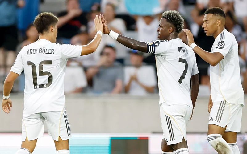 Tin thể thao (13-8): Real Madrid chạy đà hoàn hảo trước mùa giải mới
