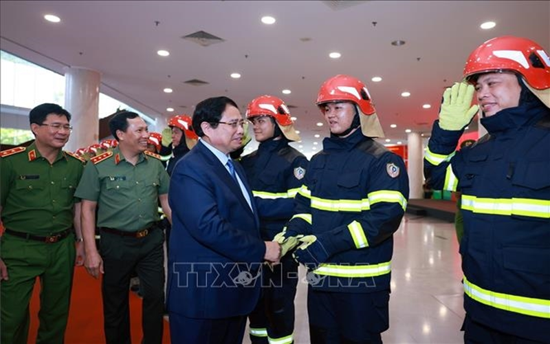 Thủ tướng dự Diễn đàn đối thoại với doanh nghiệp về phòng cháy và cứu nạn, cứu hộ