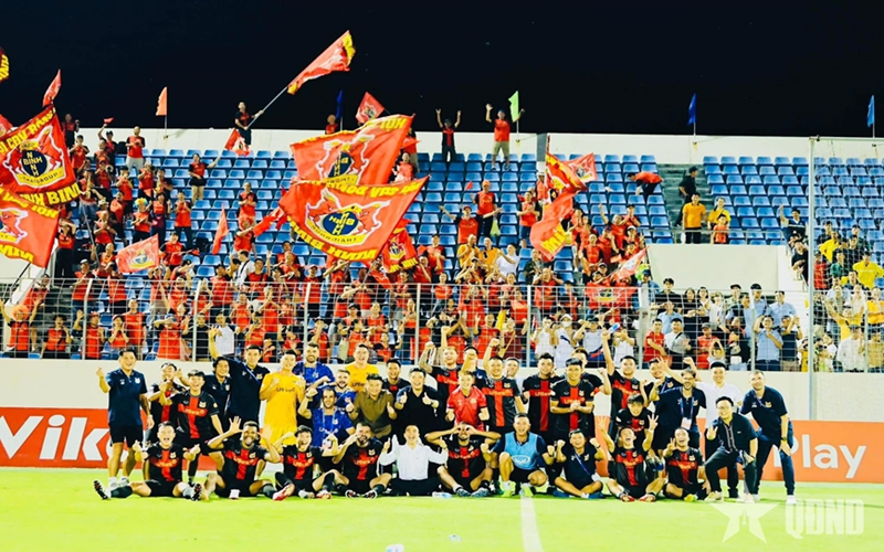 Vòng 3 V-League 2025-2026: Ninh Bình FC tiếp mạch toàn thắng