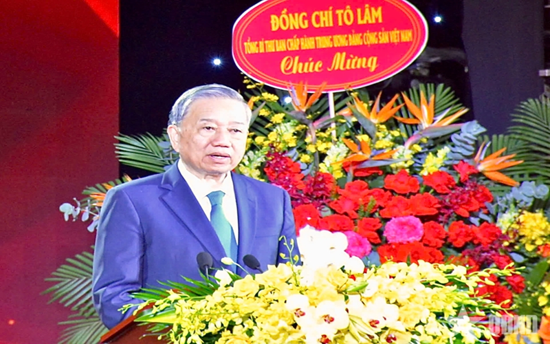 Tổng Bí thư Tô Lâm: Ngành Nội vụ góp phần trực tiếp kiến tạo nền quản trị quốc gia và chăm lo an sinh xã hội