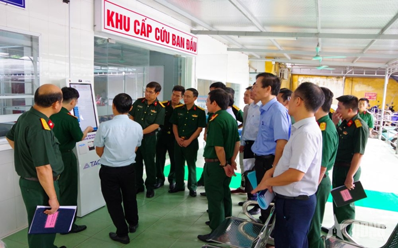 Bệnh viện Quân y 268 đủ điều kiện triển khai bệnh án điện tử