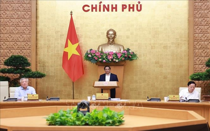 Thủ tướng Phạm Minh Chính chủ trì Phiên họp chuyên đề về xây dựng pháp luật tháng 8-2025