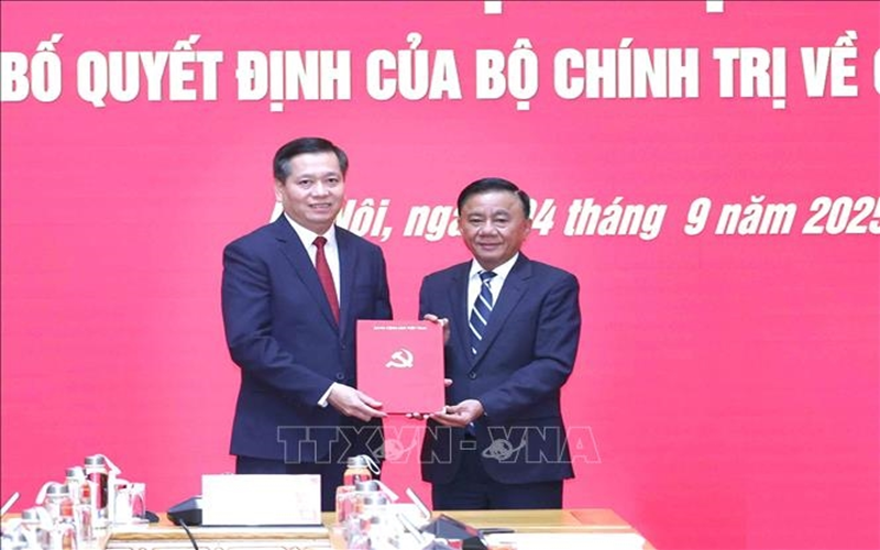 Bộ Chính trị chỉ định đồng chí Nguyễn Long Hải giữ chức Phó bí thư Đảng ủy các cơ quan Đảng Trung ương