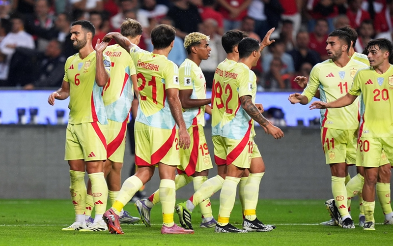 Tin thể thao (8-9): Bóng đá Tây Ban Nha đại thắng, Italy vô địch bóng chuyền nữ thế giới