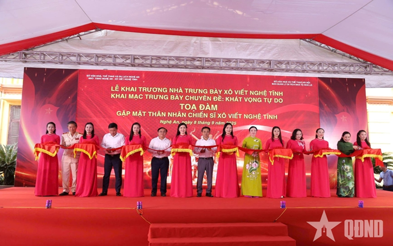 Nhiều hoạt động ý nghĩa kỷ niệm 95 năm Xô Viết Nghệ Tĩnh