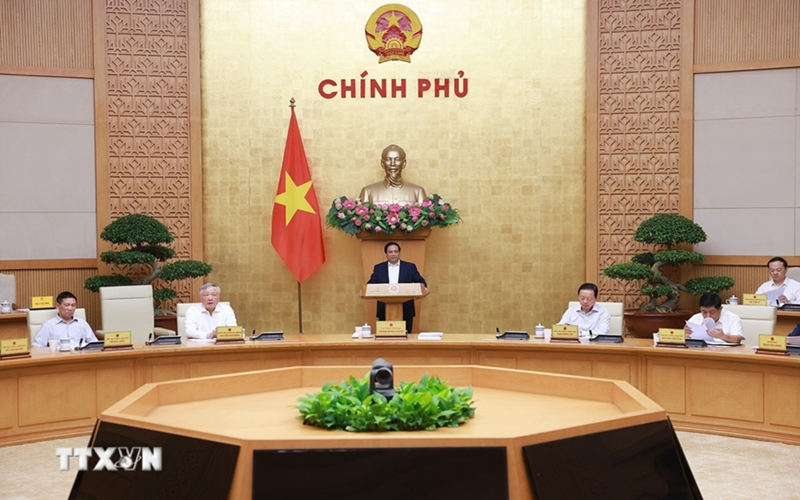 Thủ tướng Phạm Minh Chính chủ trì Phiên họp Chính phủ chuyên đề xây dựng pháp luật lần thứ hai trong tháng 9-2025