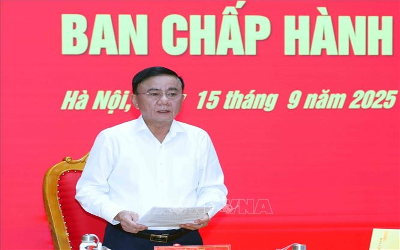 Đồng chí Trần Cẩm Tú: Chuẩn bị chu đáo, kỹ lưỡng Đại hội đại biểu Đảng bộ các cơ quan Đảng Trung ương lần thứ I