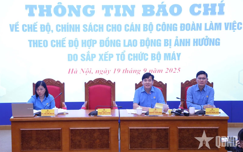 Khoảng 400 tỷ đồng chi cho cán bộ công đoàn chuyên trách bị ảnh hưởng do sắp xếp bộ máy