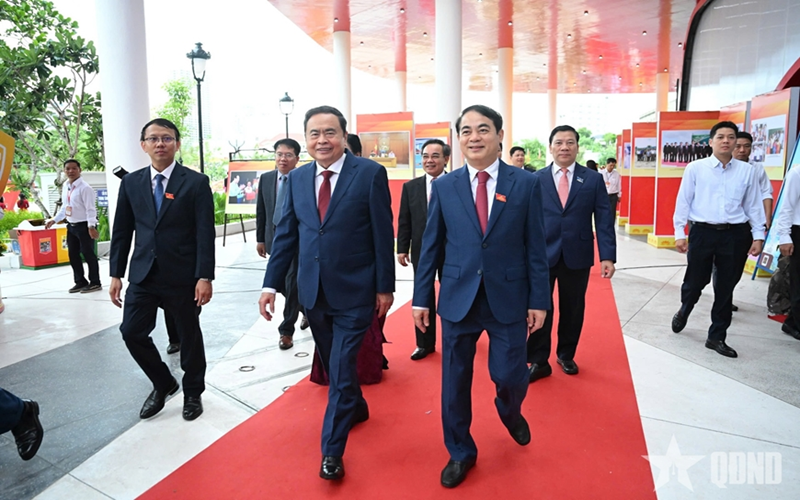 Chủ tịch Quốc hội Trần Thanh Mẫn dự Đại hội đại biểu Đảng bộ tỉnh Khánh Hòa