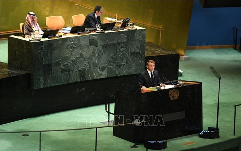 Pháp chính thức công nhận Nhà nước Palestine