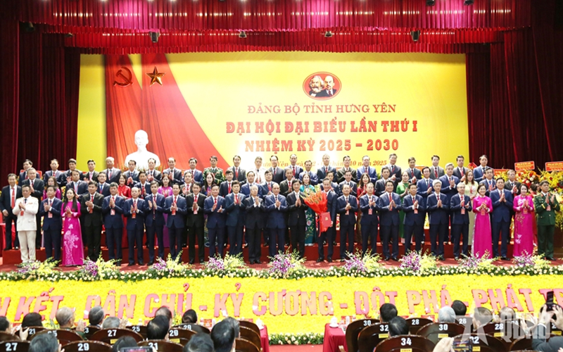 Đại hội đại biểu Đảng bộ tỉnh Hưng Yên lần thứ I thành công tốt đẹp