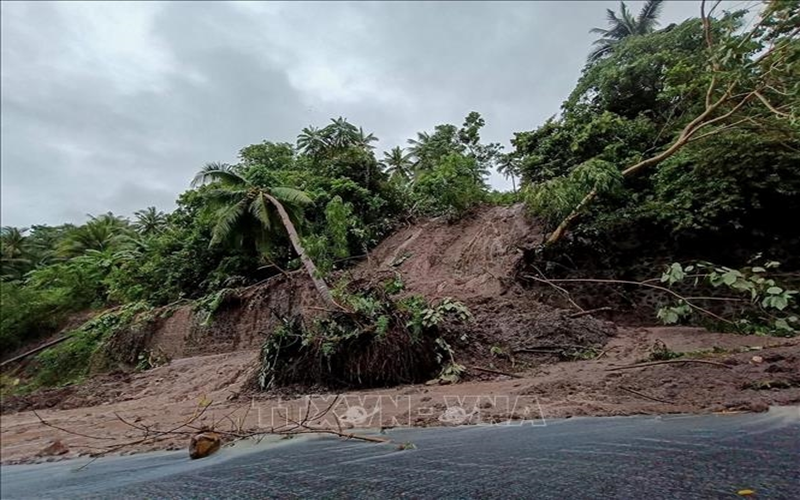 Bão MATMO đổ bộ miền Bắc Philippines