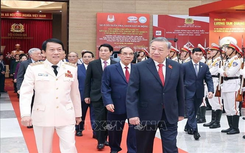 Tổng Bí thư Tô Lâm dự Đại hội đại biểu Đảng bộ Công an Trung ương nhiệm kỳ 2025-2030