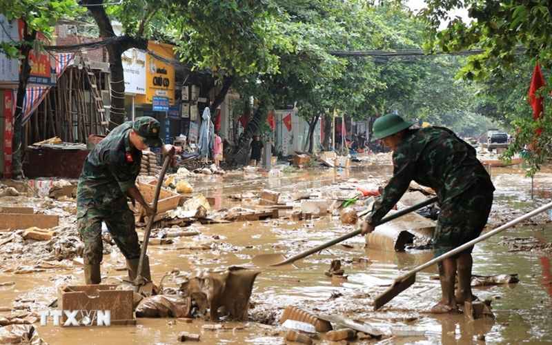 Hà Nội hỗ trợ 7 tỉnh phía Bắc 45 tỷ đồng khắc phục thiệt hại do bão số 10