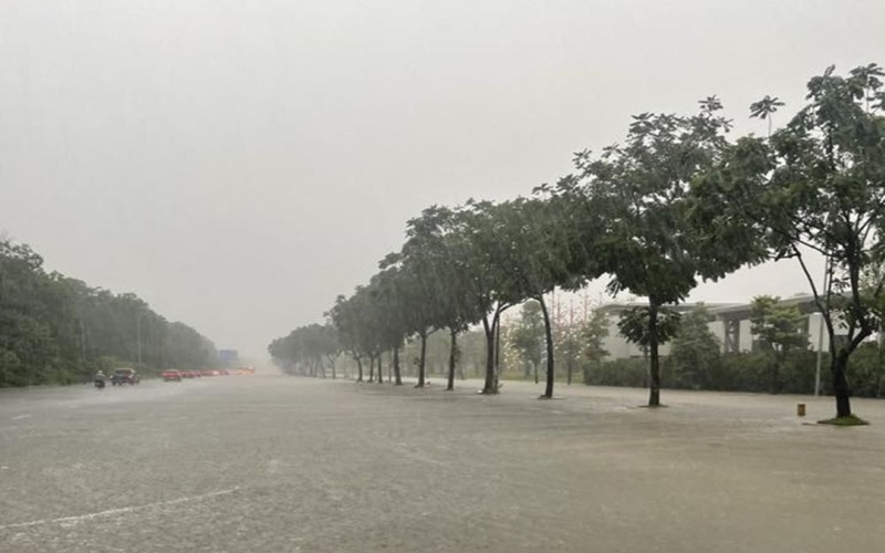 Thời tiết hôm nay (6-10): Bão số 11 gây mưa lớn ở Bắc Bộ