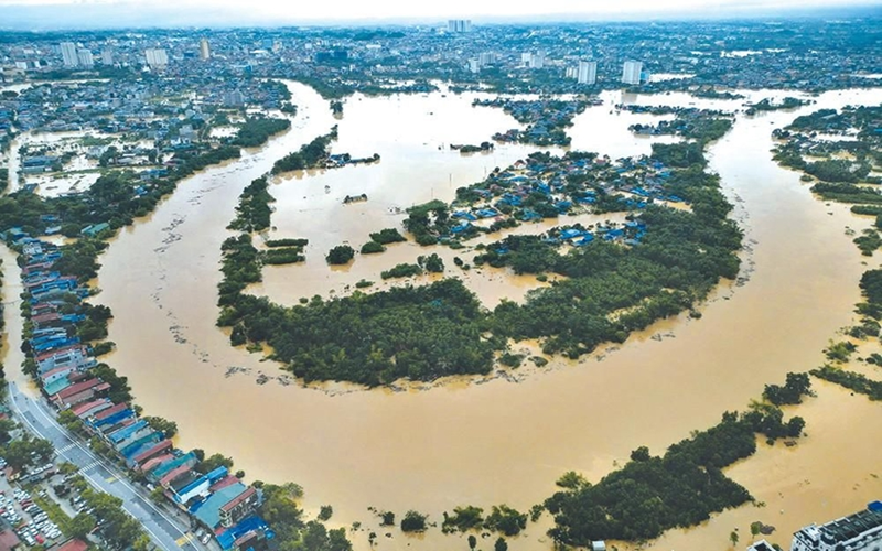 Thời tiết hôm nay (8-10): Bắc Bộ và Thanh Hóa tiếp tục có mưa, lũ trên các sông đang lên