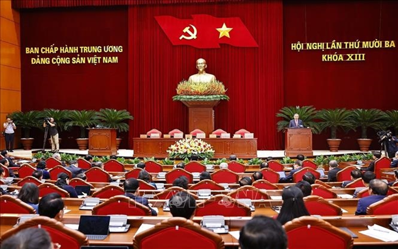 Bế mạc Hội nghị Trung ương 13 khóa XIII: Thống nhất giới thiệu nhân sự Ban Chấp hành Trung ương Đảng khóa XIV