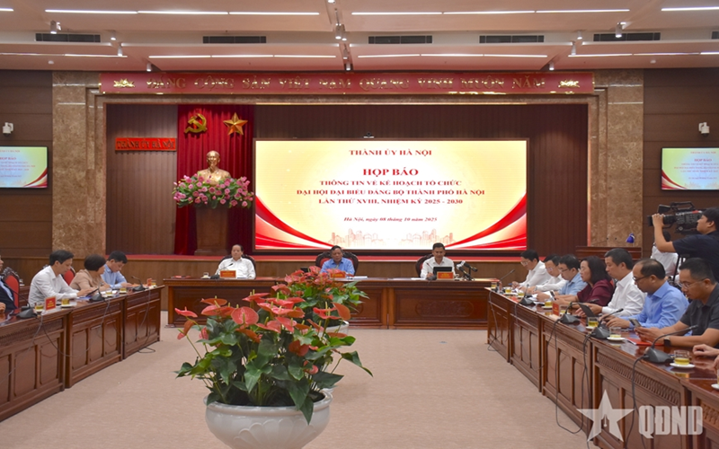 Đại hội đại biểu Đảng bộ TP Hà Nội lần thứ XVIII: Đột phá phát triển Thủ đô văn minh, hiện đại, hạnh phúc